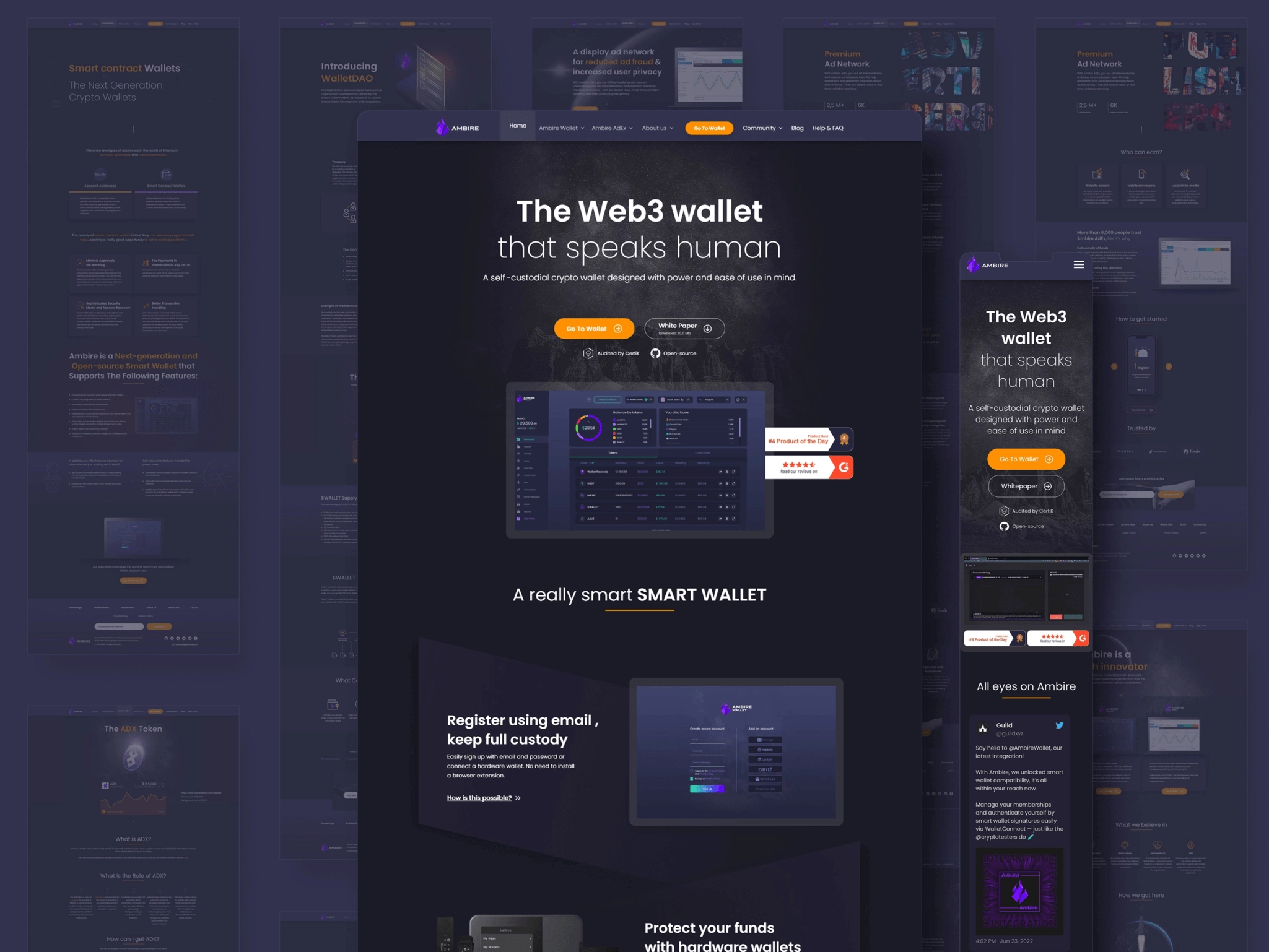 Landing page