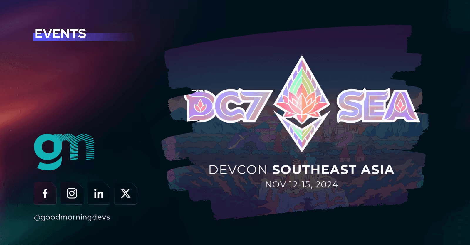 Devcon 7 Bangkok: goodmorning makes waves in the Web3 capital